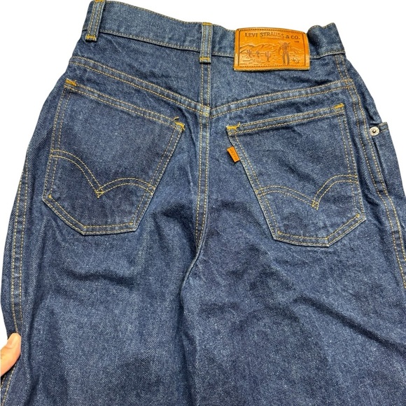 Levi's Denim - 👖 Vintage Levi’s Dark Blue‎ Straight Leg Women’s Jeans Size 24 ✨
